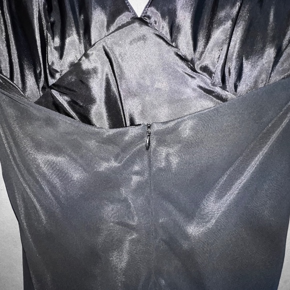 Black Halter Maxi Dress - Picture 7 of 10